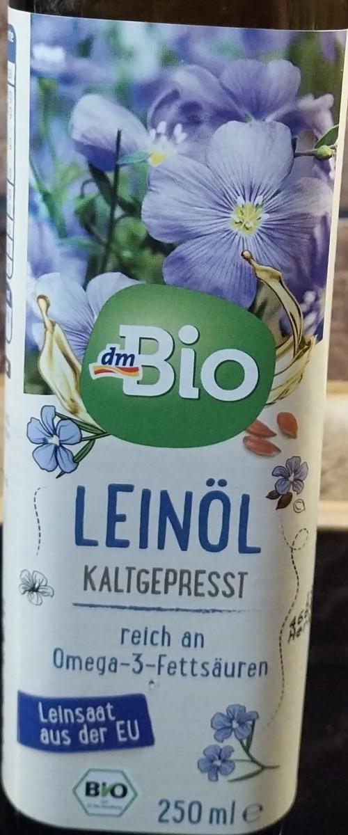 Fotografie - Leinöl (lněný olej) dmBio