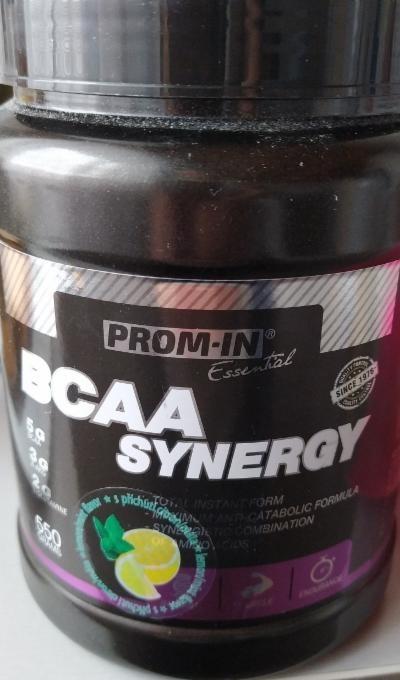 Fotografie - BCAA Synergy citron/máta Prom-in