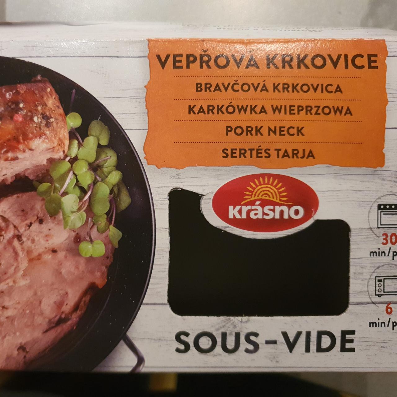 Fotografie - Vepřová krkovice Sous-vide Krásno