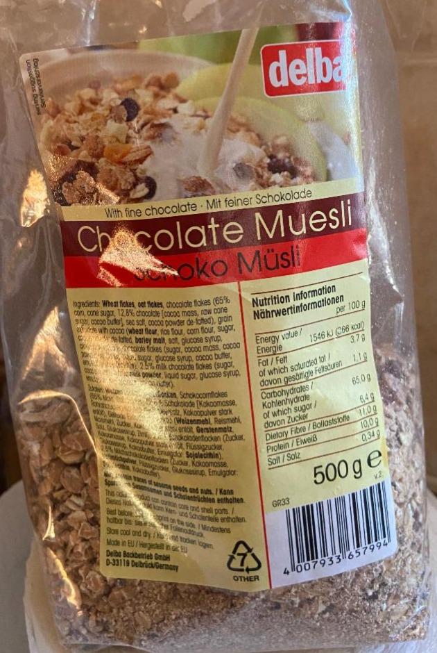 Fotografie - Chocolate Muesli Delba