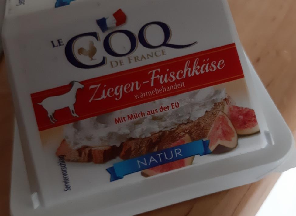 Fotografie - Ziegenfrischkäse Natur Le COQ FRANCE