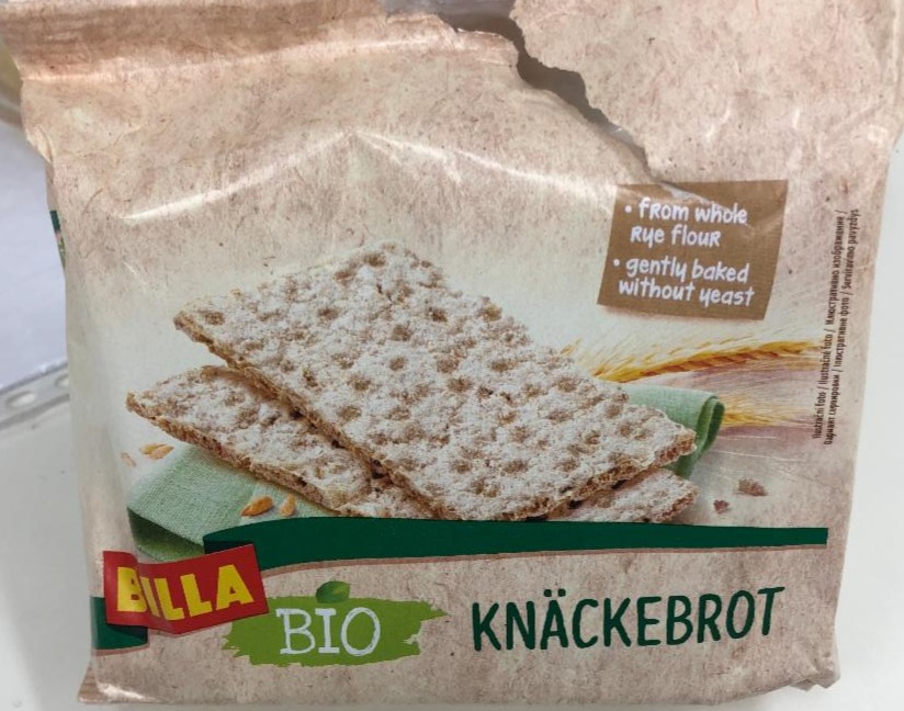 Fotografie - Knäckebrot Billa Bio