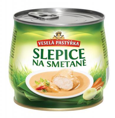 Fotografie - slepice na smetaně Veselá pastýřka