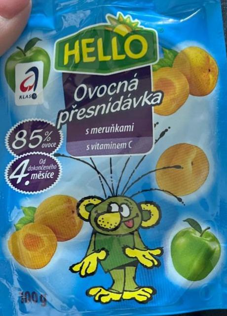 Fotografie - Ovocná přesnídavka s meruňkami s vitamínem C Hello