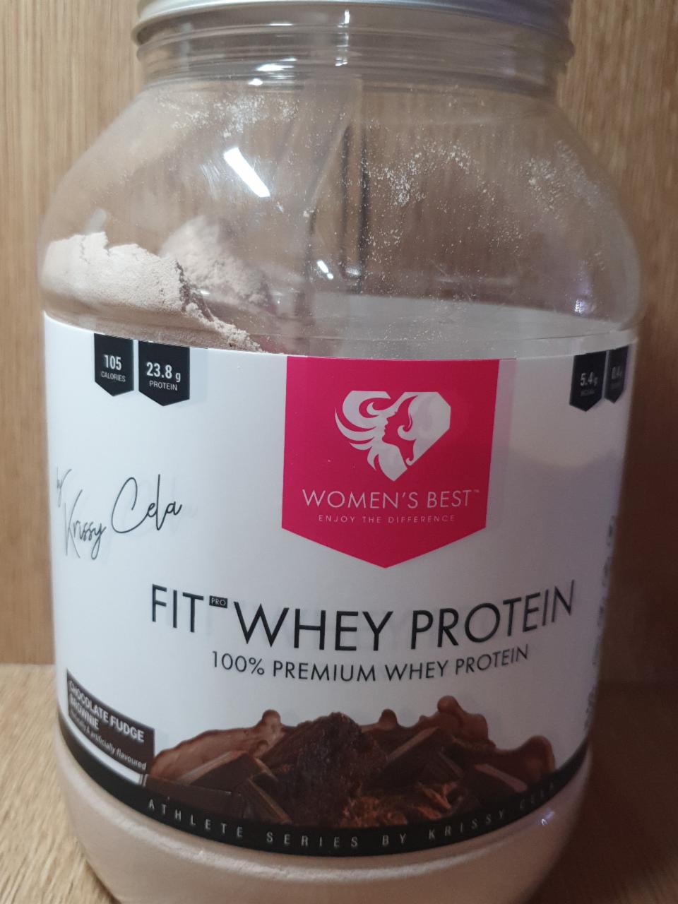 Fotografie - Fit whey protein chocolate fudge brownie Womens Best