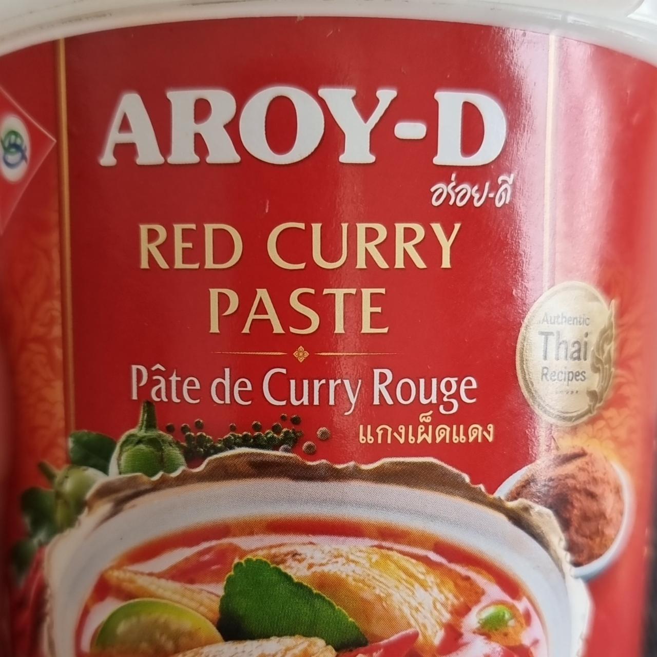 Fotografie - Red curry paste Aroy D