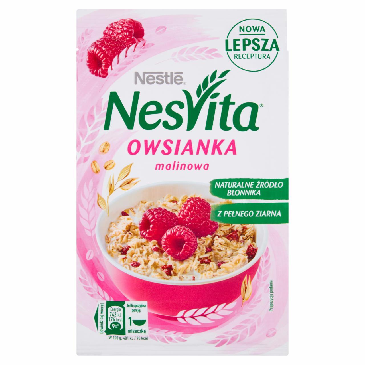 Fotografie - NesVita Owsianka malinowa Nestlé