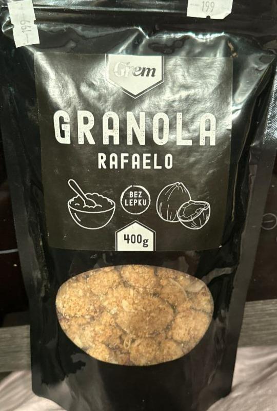 Fotografie - Granola rafaelo Grem