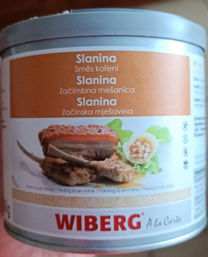 Fotografie - Slanina směs koření Wiberg