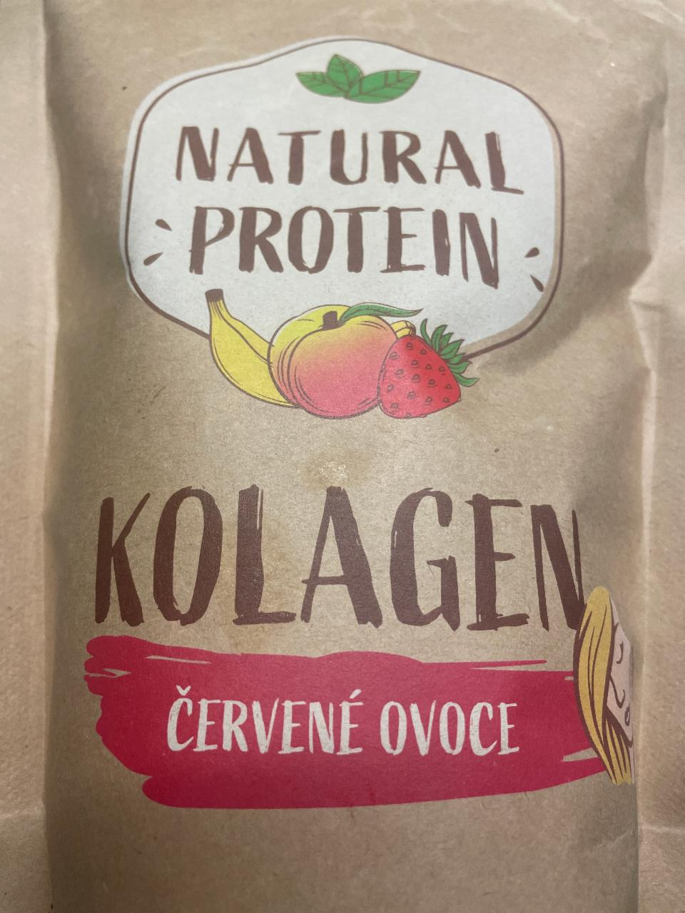 Fotografie - Kolagen červené ovoce Natural Protein