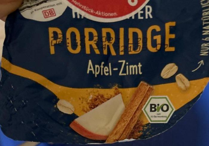 Fotografie - Porridge Apfel-Zimt Haferkater