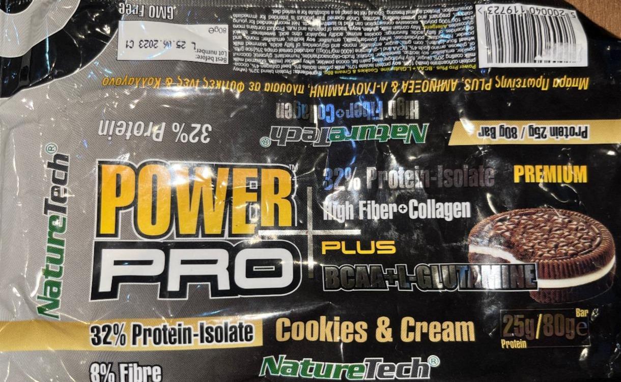 Fotografie - Power Pro Cookies & Cream NatureTech