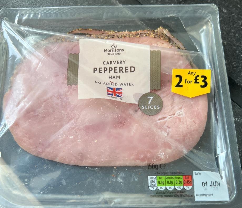 Fotografie - Carvery Peppered Ham Morrisons