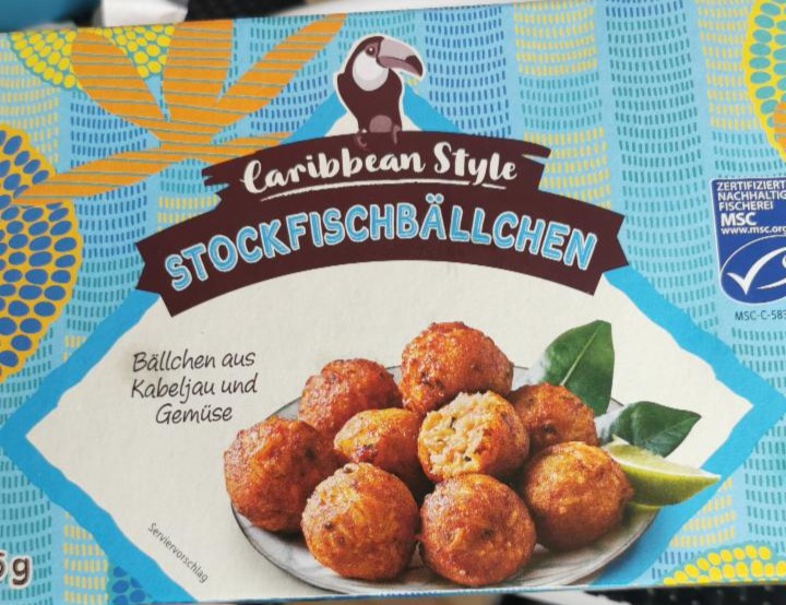 Fotografie - Caribbean Style Stockfischbällchen Lidl