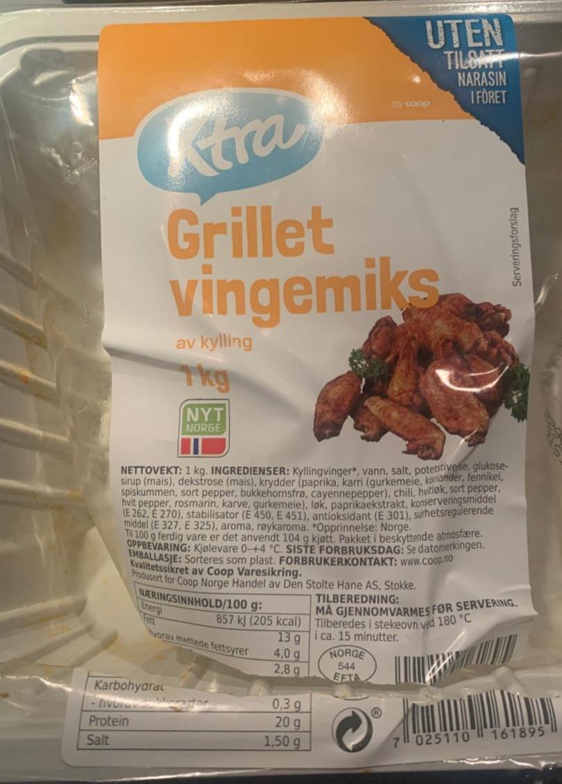 Fotografie - grillet vingemiks xtra