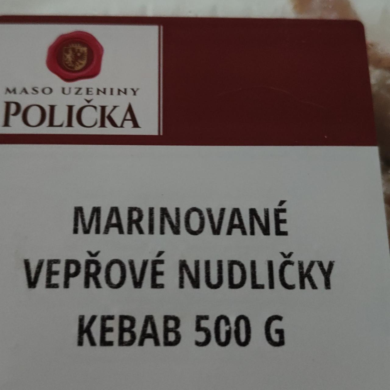 Fotografie - Marinované vepřové nudličky Kebab Maso uzeniny Polička