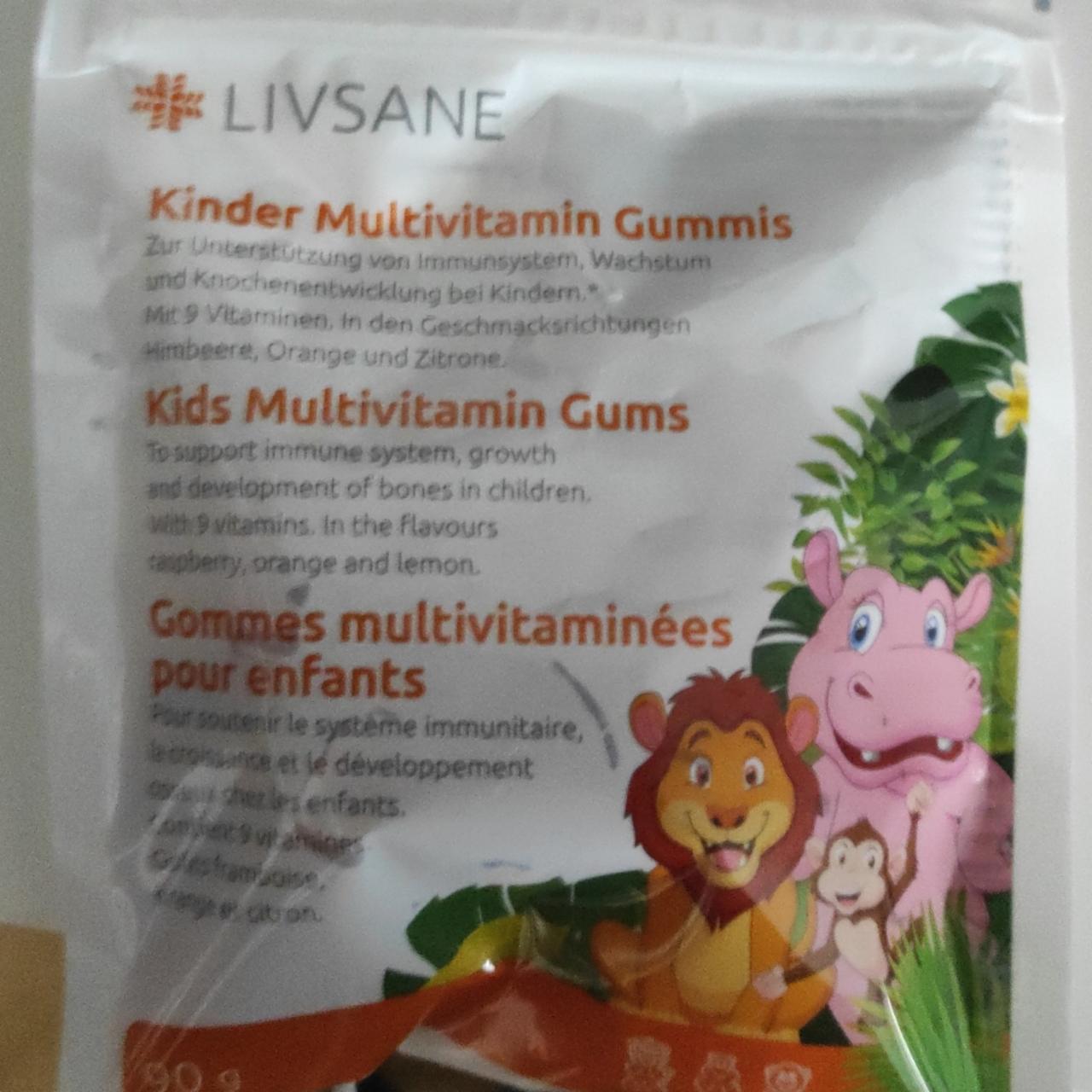 Fotografie - Kinder Multivitamin Gummis Livsane