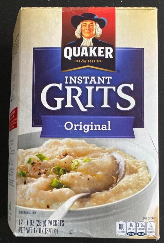 Fotografie - Instant Grits original Quaker