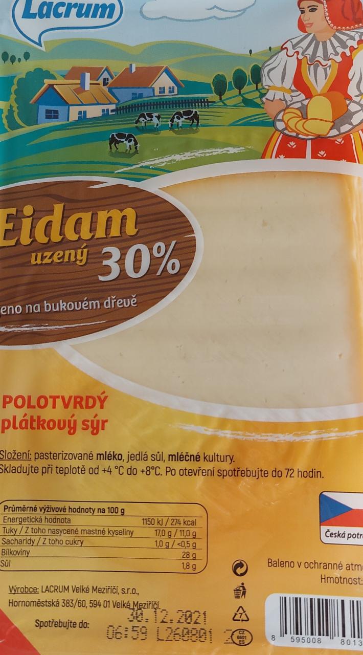 Fotografie - Eidam uzený 30% Lacrum