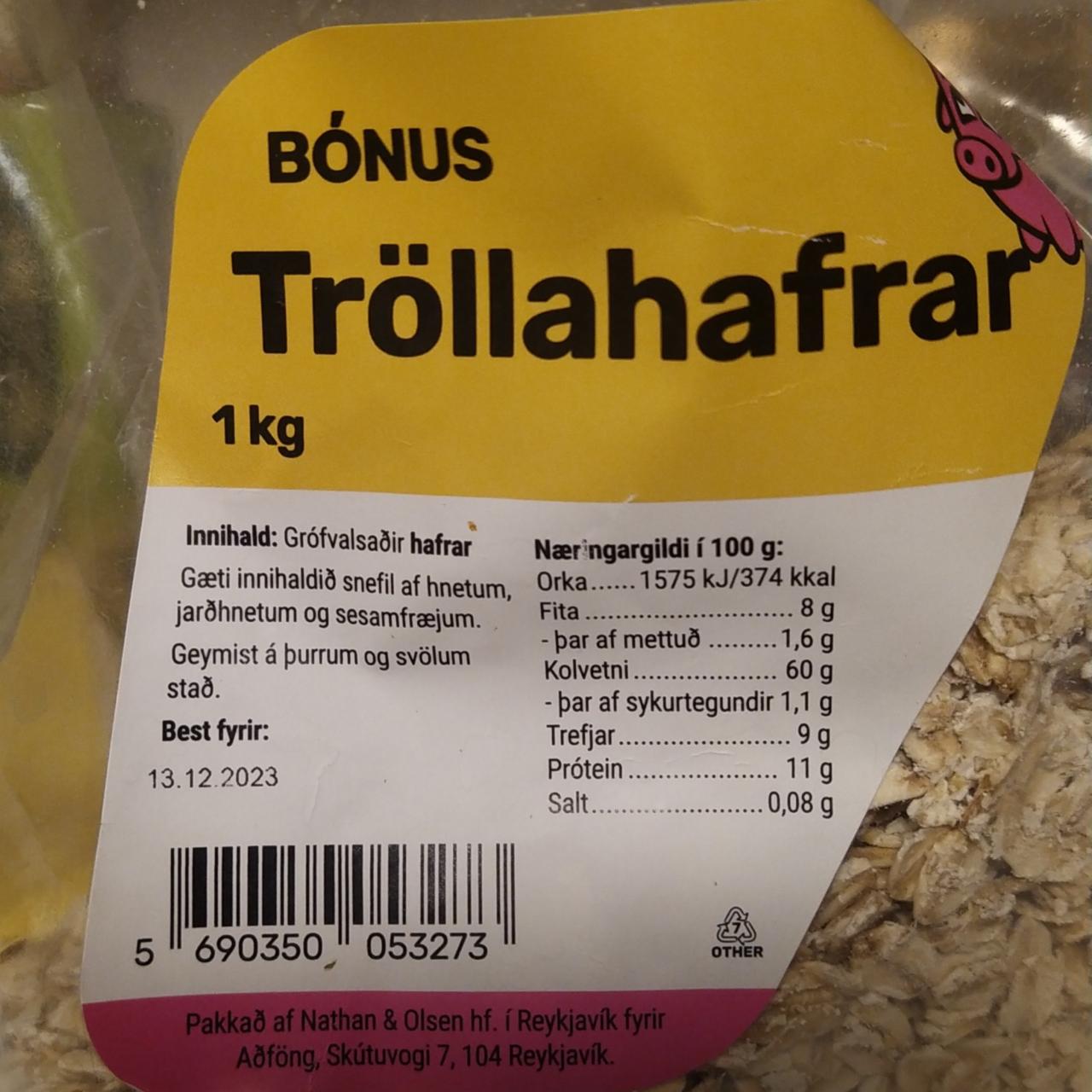 Fotografie - Tröllahafrar Bónus