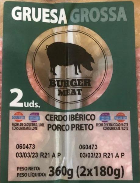 Fotografie - Cerdo Ibérico porco preto Gruesa Grossa