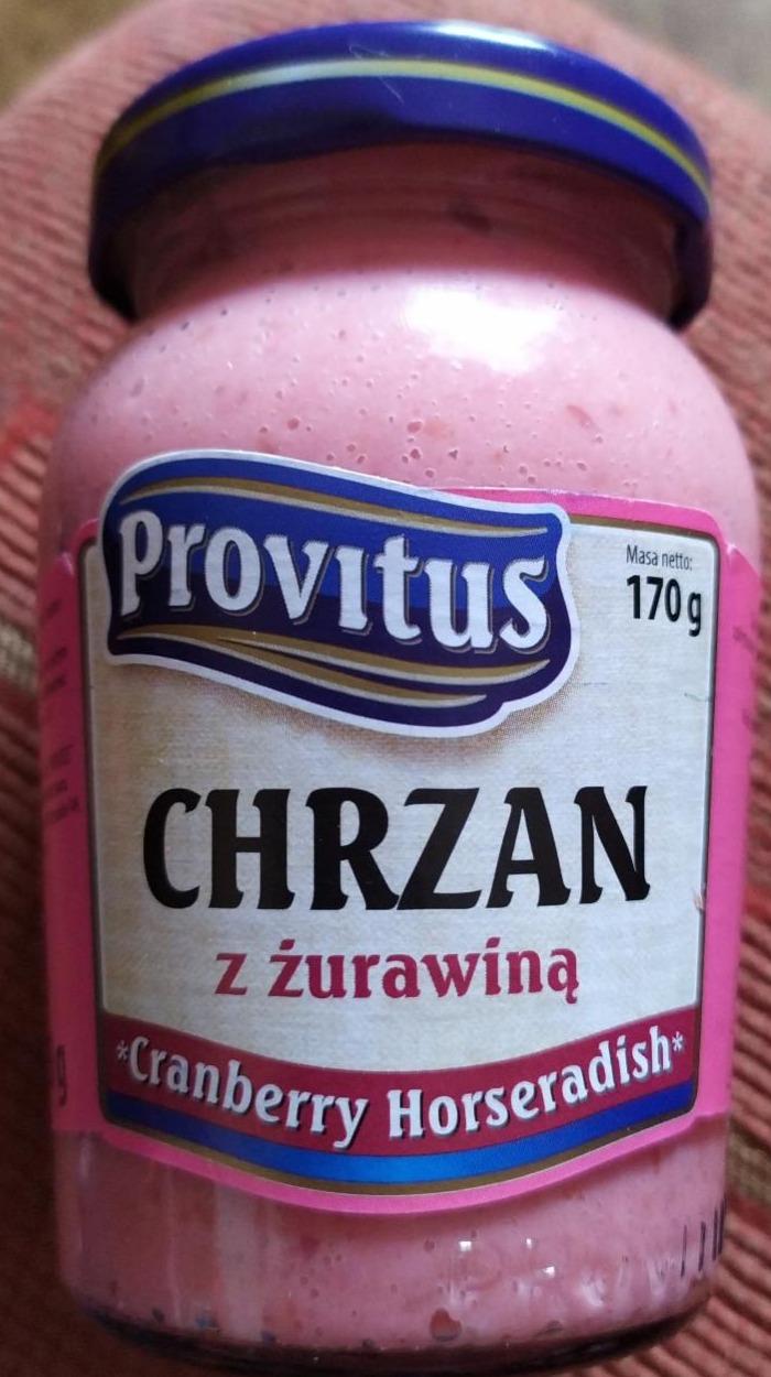 Fotografie - Chrzan z żurawiną Provitus