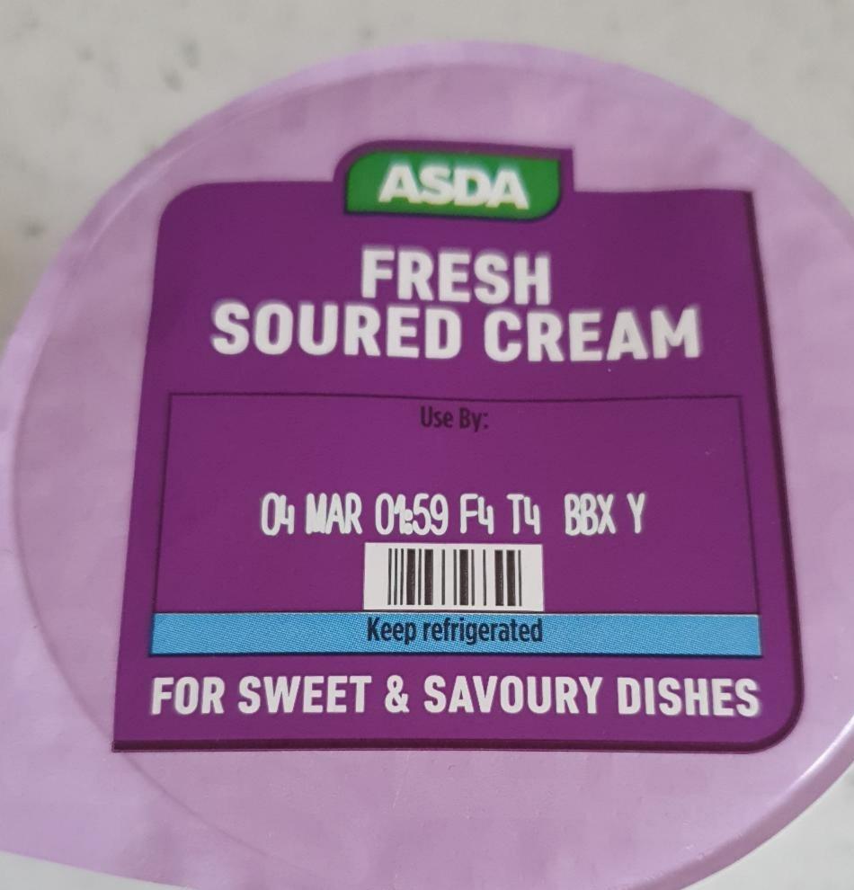 Fotografie - Fresh Soured Cream Asda