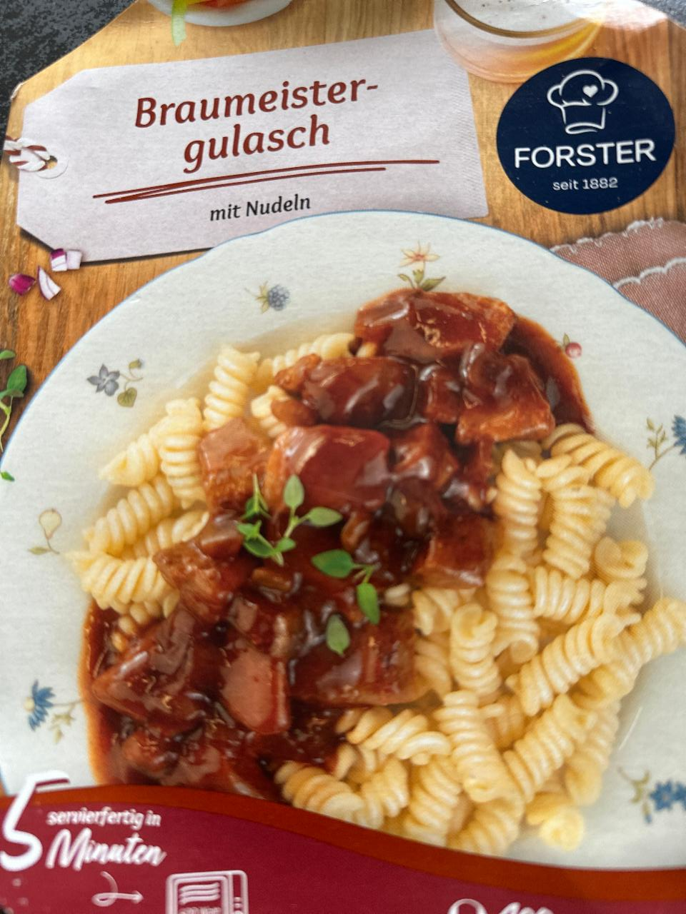 Fotografie - Braumeistergulasch Forster