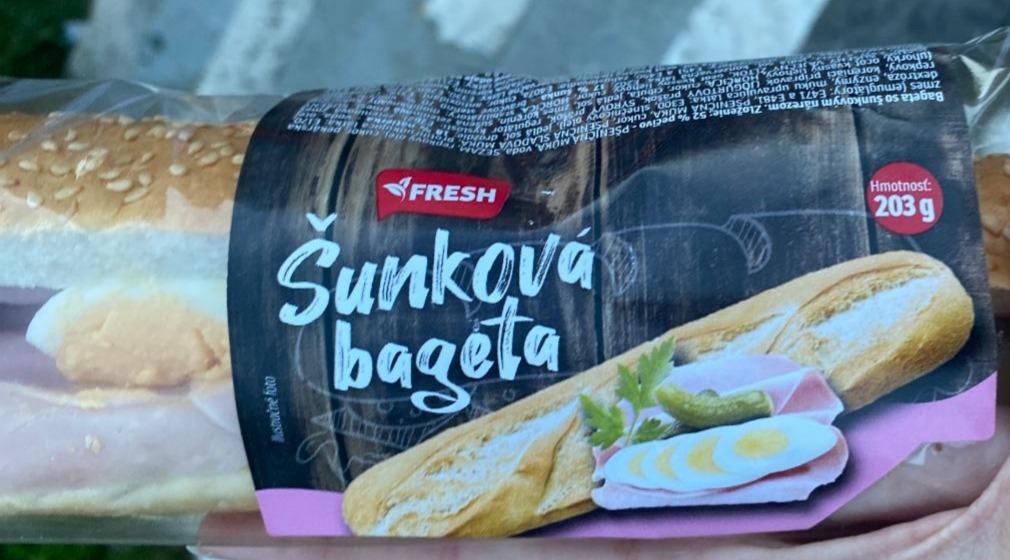 Fotografie - Šunková bageta Fresh