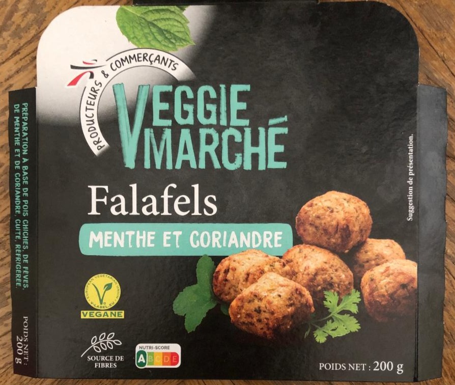 Fotografie - Falafels Menthe et Coriandre Veggie Marché