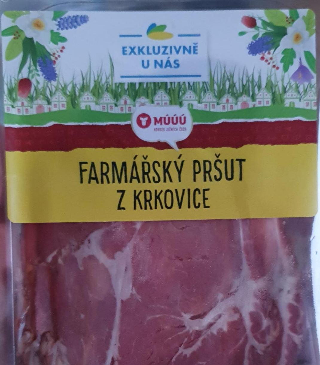 Fotografie - Farmářský pršut z krkovice Múúú