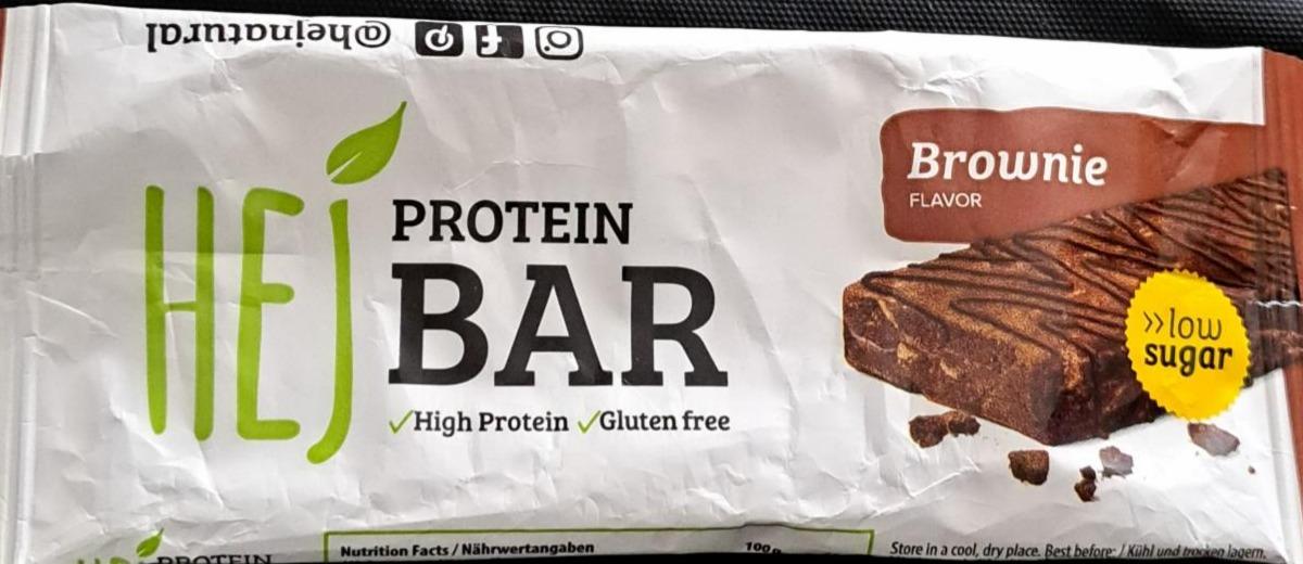 Fotografie - Hej Protein bar Brownie Hej natural