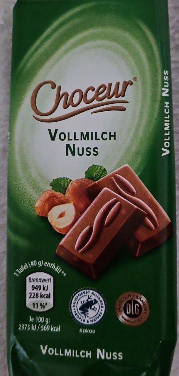 Fotografie - Vollmilch Nuss Choceur