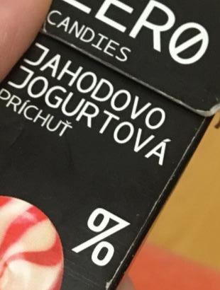 Fotografie - Zero Candies jahodovojogurtová příchuť