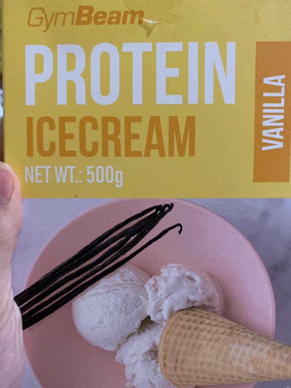 Fotografie - Protein IceCream Vanilla GymBeam