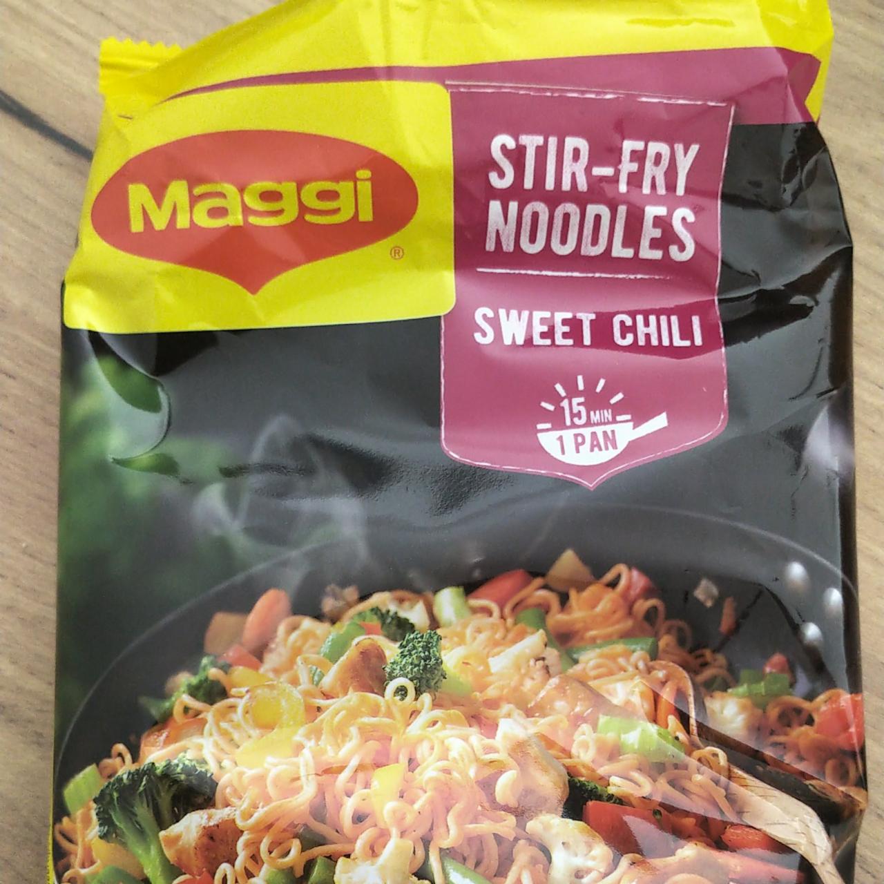 Fotografie - Stir-fry noodles sweet chili Maggi