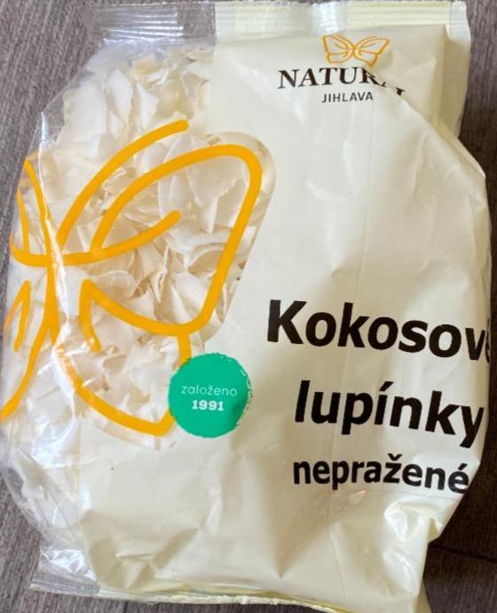 Fotografie - Kokosové lupínky nepražené Natural Jihlava