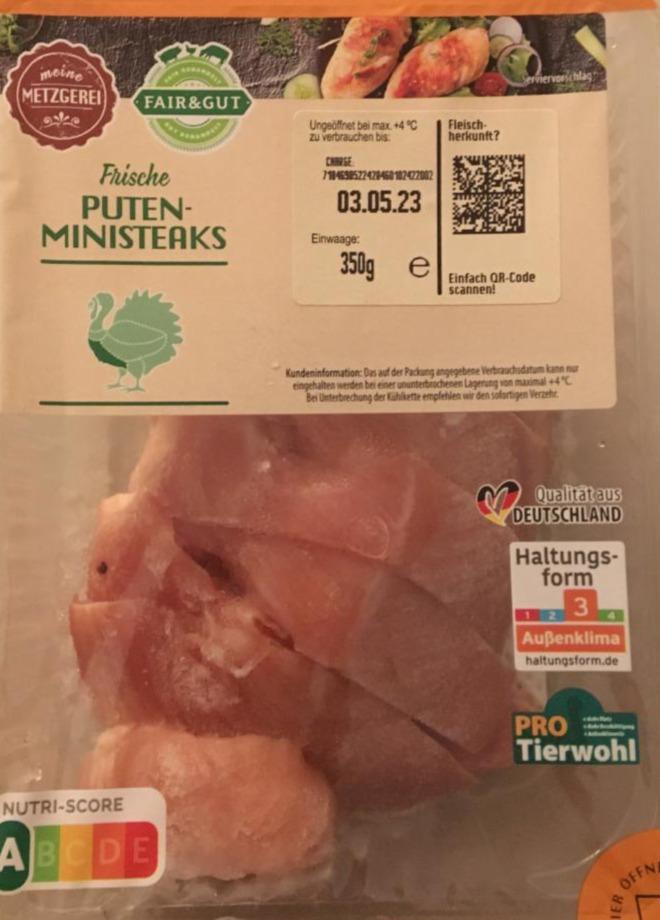 Fotografie - frische puten ministeaks Meine Metzgerei