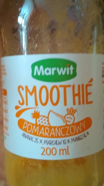 Fotografie - Smoothie pomarańczowy Marwit