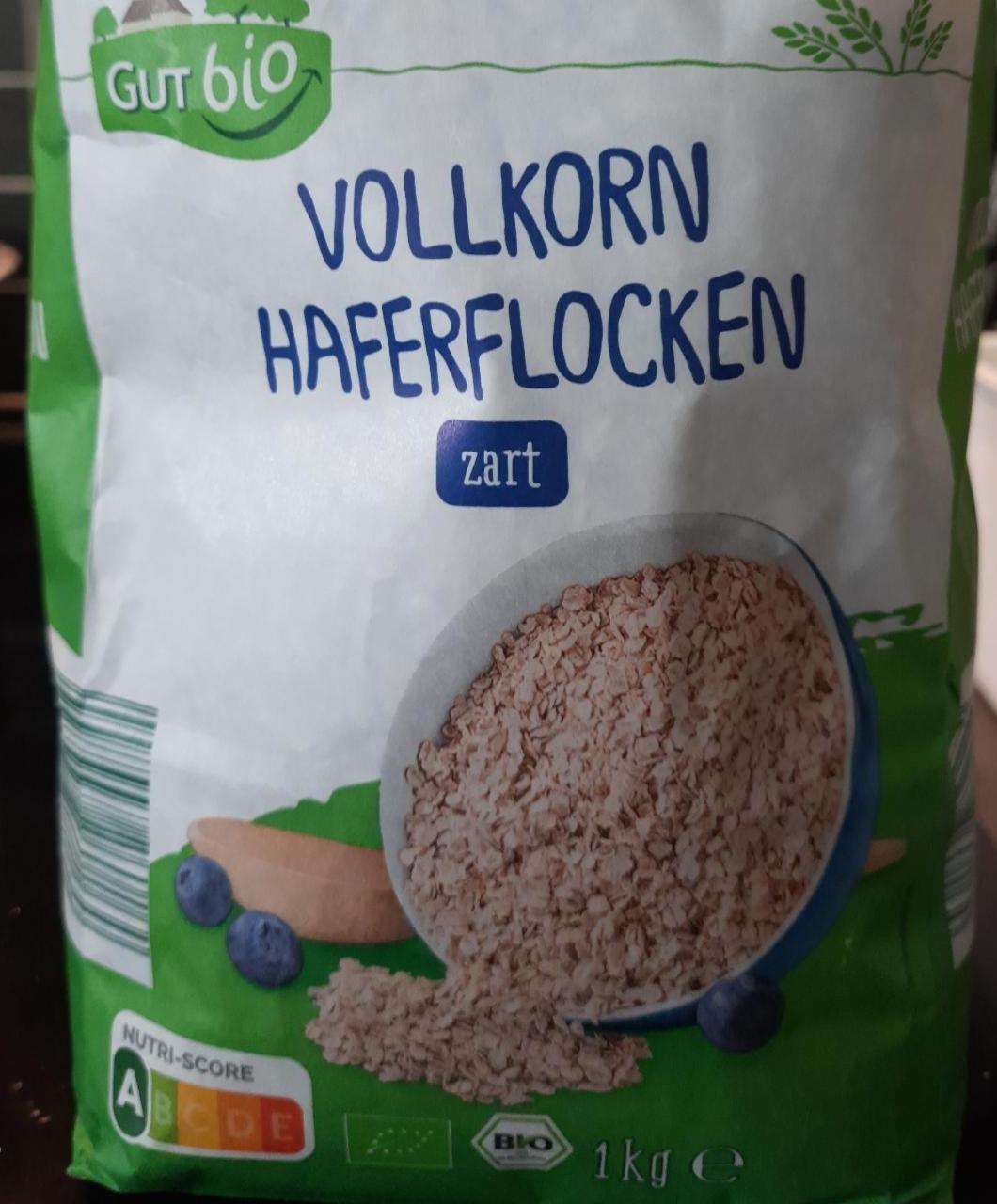 Fotografie - Vollkorn Haferflocken GutBio