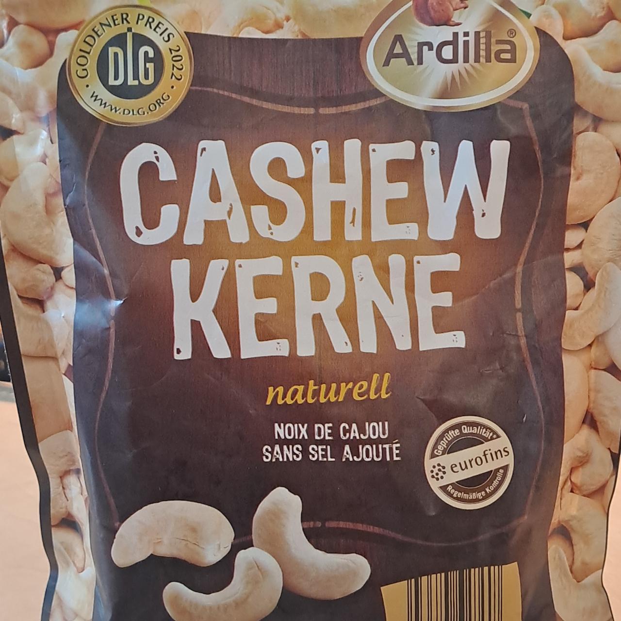 Fotografie - Cashew Kerne naturell Ardilla