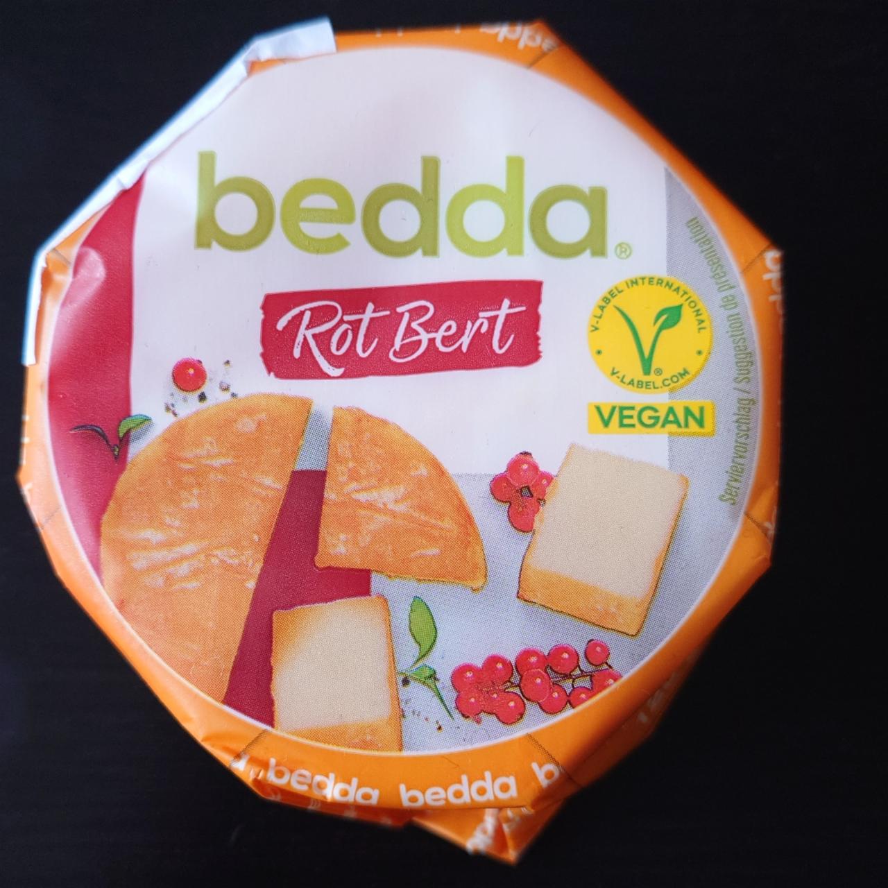 Fotografie - Bedda rot bert vegan