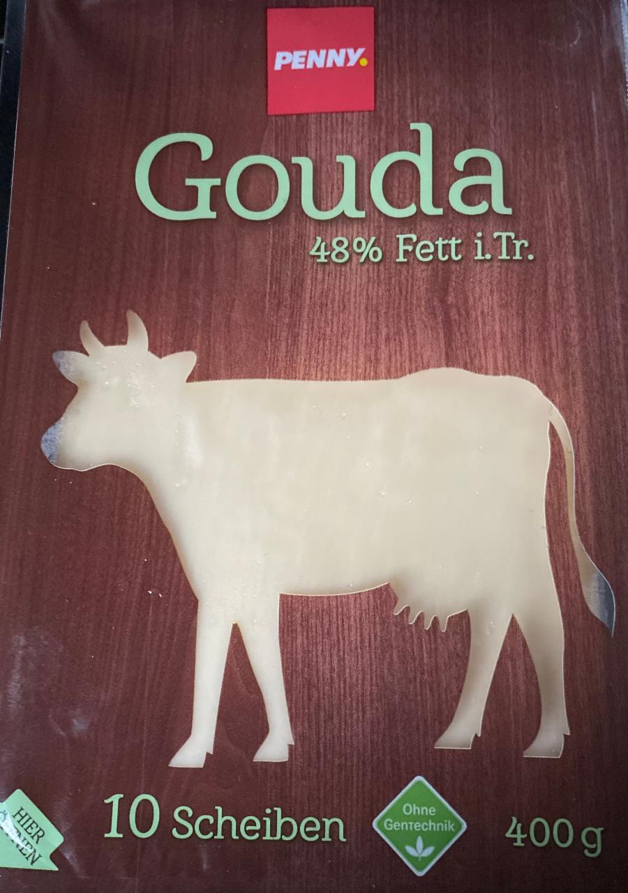 Fotografie - Gouda 48% Fett i.Tr. Penny