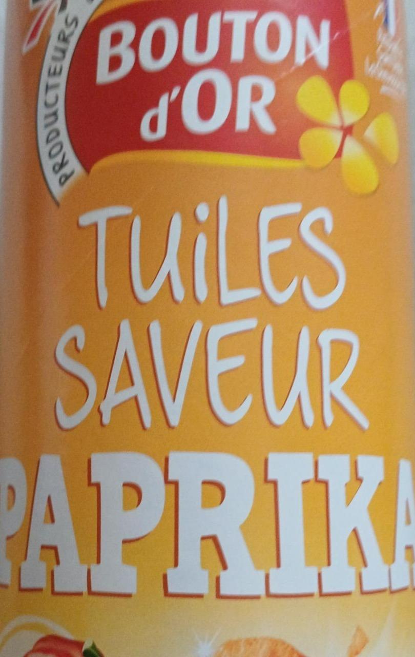 Fotografie - Tuiles Saveur Paprika Bouton d'Or