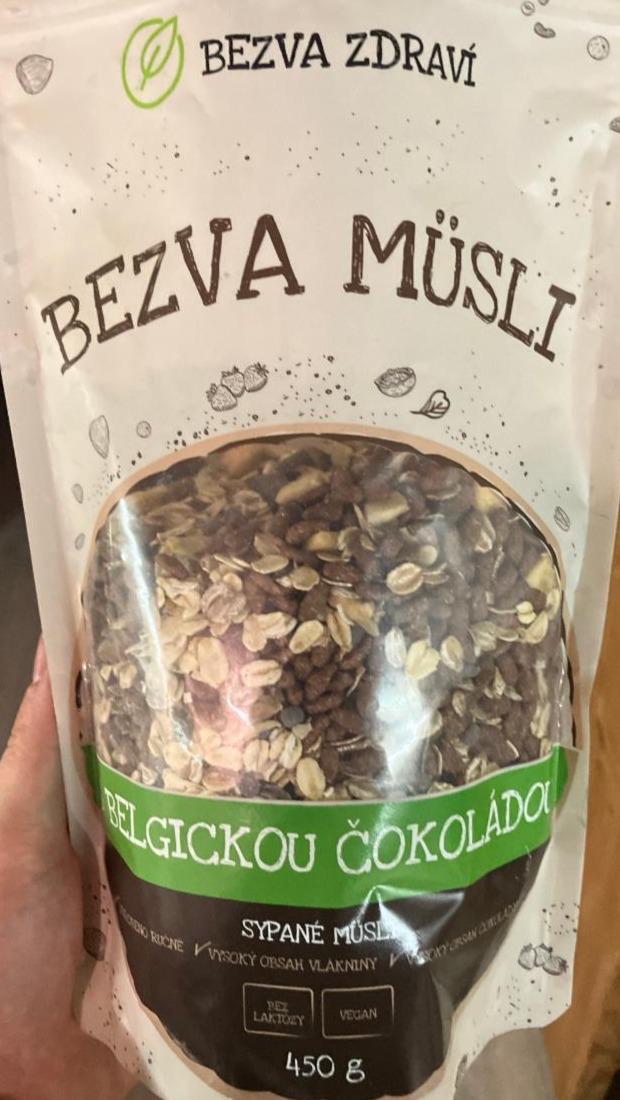 Fotografie - Bezva müsli s čokoládou a sušeným ovocem Bezva zdraví