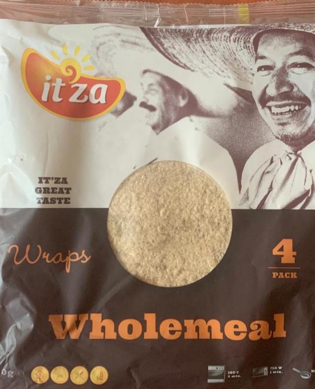 Fotografie - Wraps Wholemeal It'za great taste