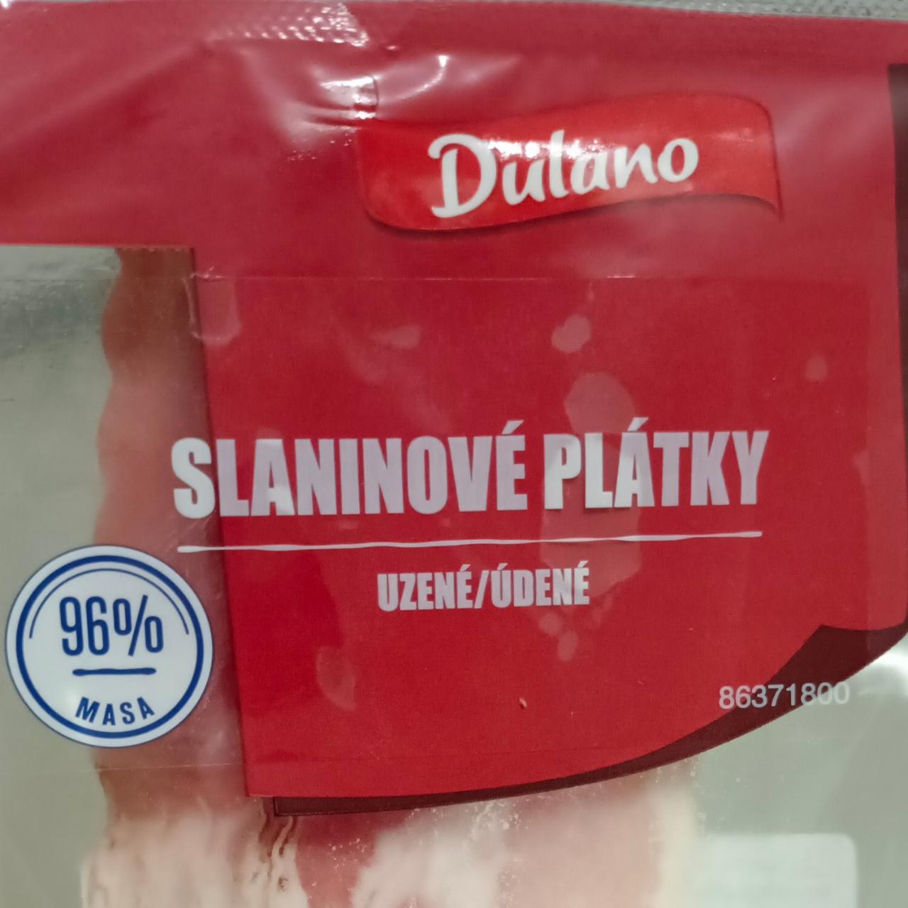 Fotografie - Slaninové plátky uzené Dulano