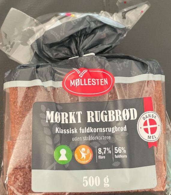 Fotografie - Mørkt rugbrød Møllesten