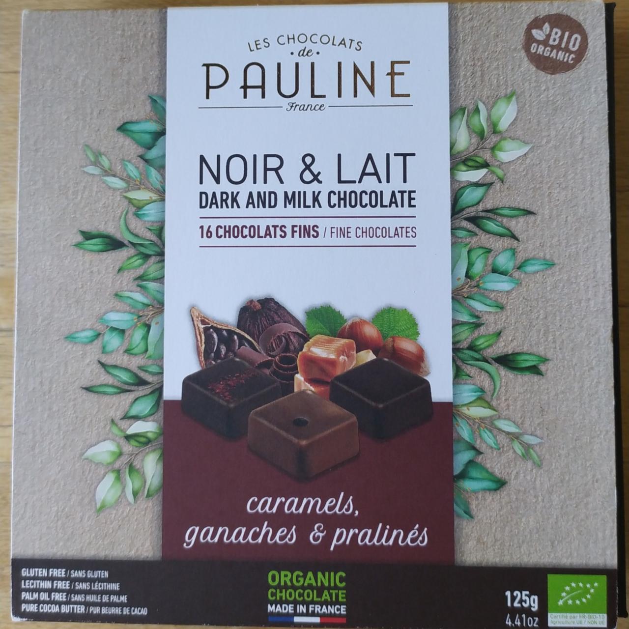 Fotografie - Noir & lait dark and milk chocolate caramels, ganaches & pralinés Les chocolats de Pauline