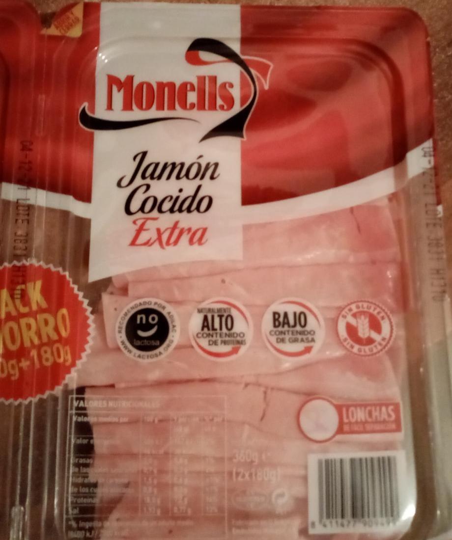 Fotografie - Jamón Cocido Extra Monells